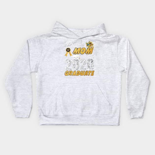 proud mom of a 2020 graduate Kids Hoodie by pinterest men and women clothes